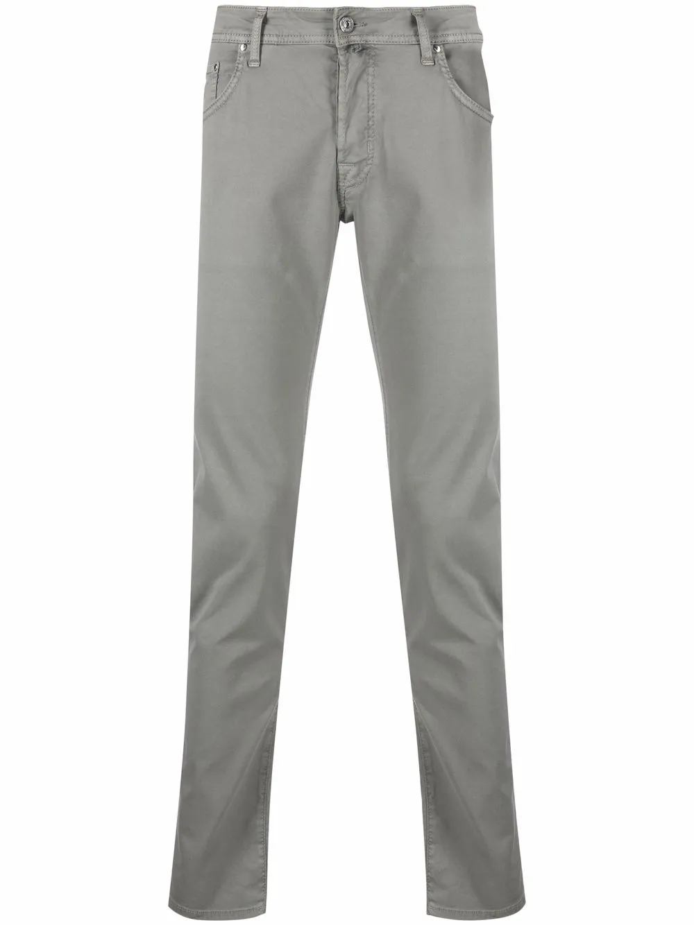 

Jacob Cohen pantalones slim con tiro bajo - Gris