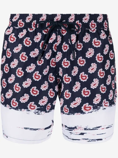 ETRO short de bain à imprimé cachemire