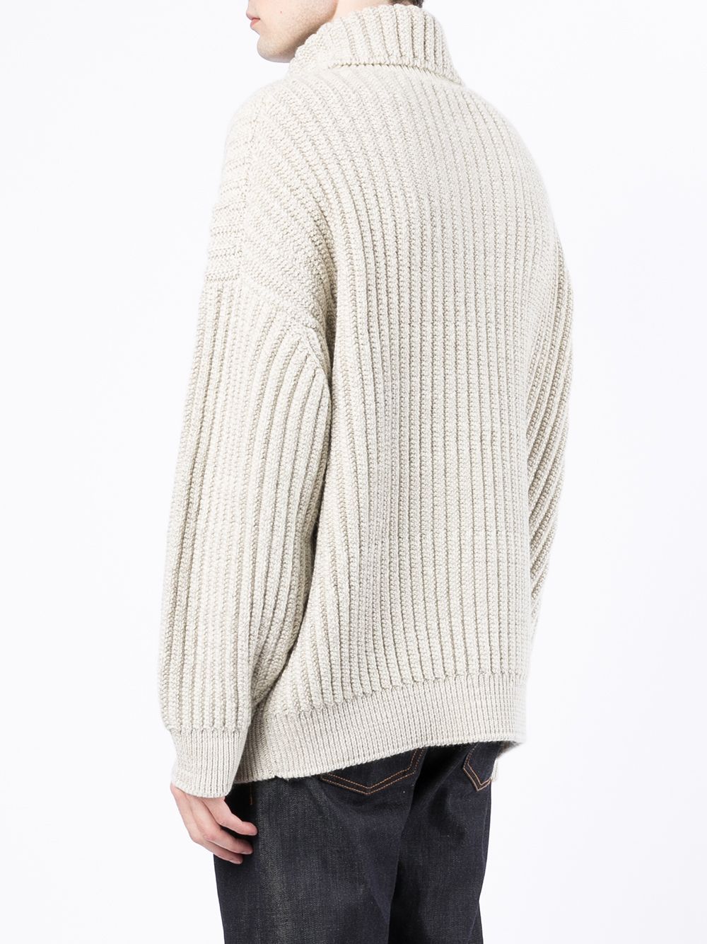 фото Visvim chunky roll neck jumper