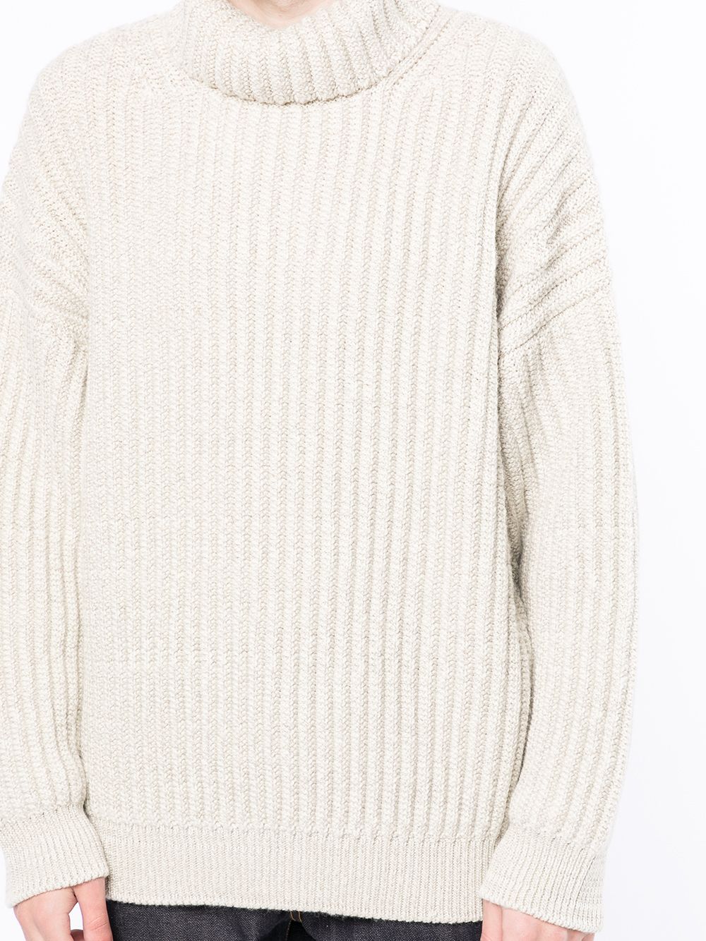 фото Visvim chunky roll neck jumper