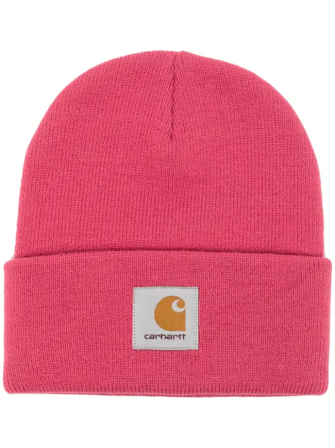 Carhartt WIP logo-patch Knitted Beanie 