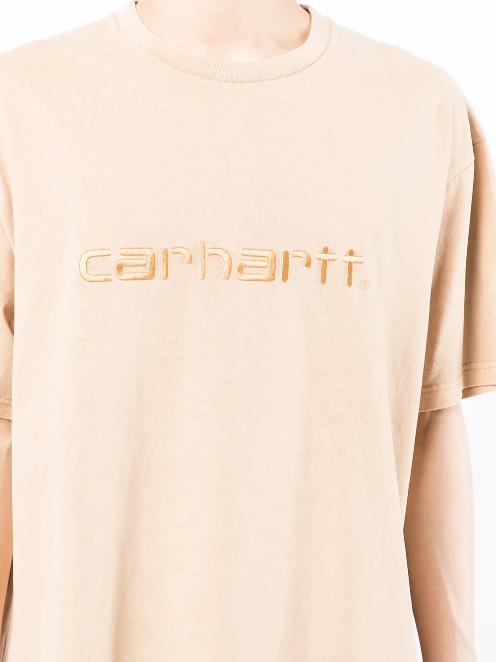 фото Carhartt wip футболка с вышитым логотипом