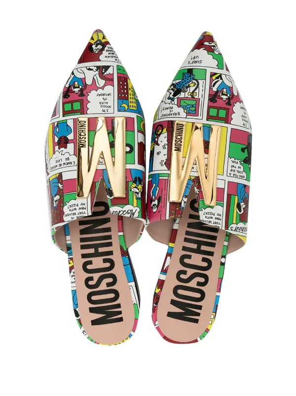 Moschino slippers discount