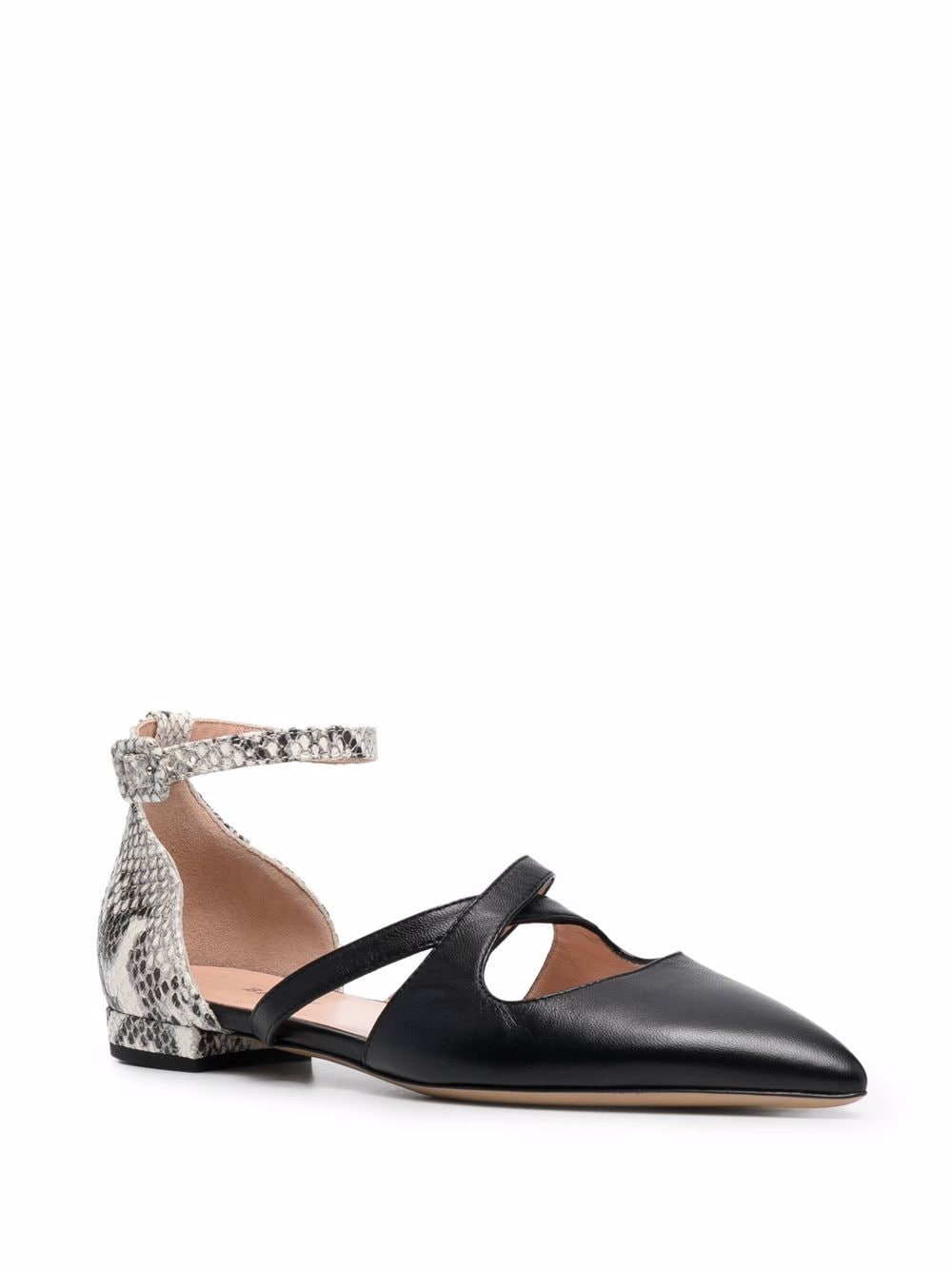 Bally Pumps met puntige neus - Zwart