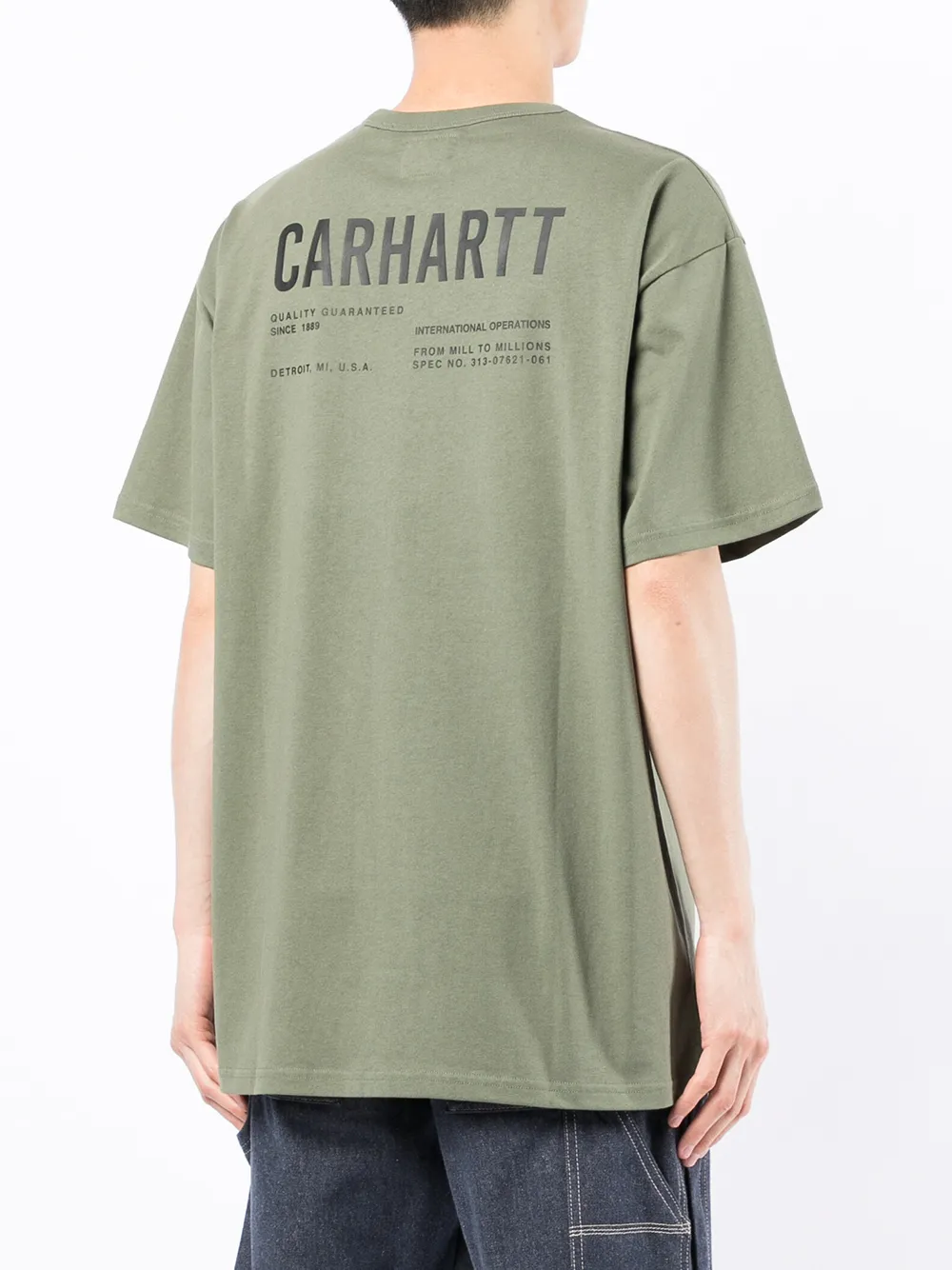 фото Carhartt wip футболка с логотипом