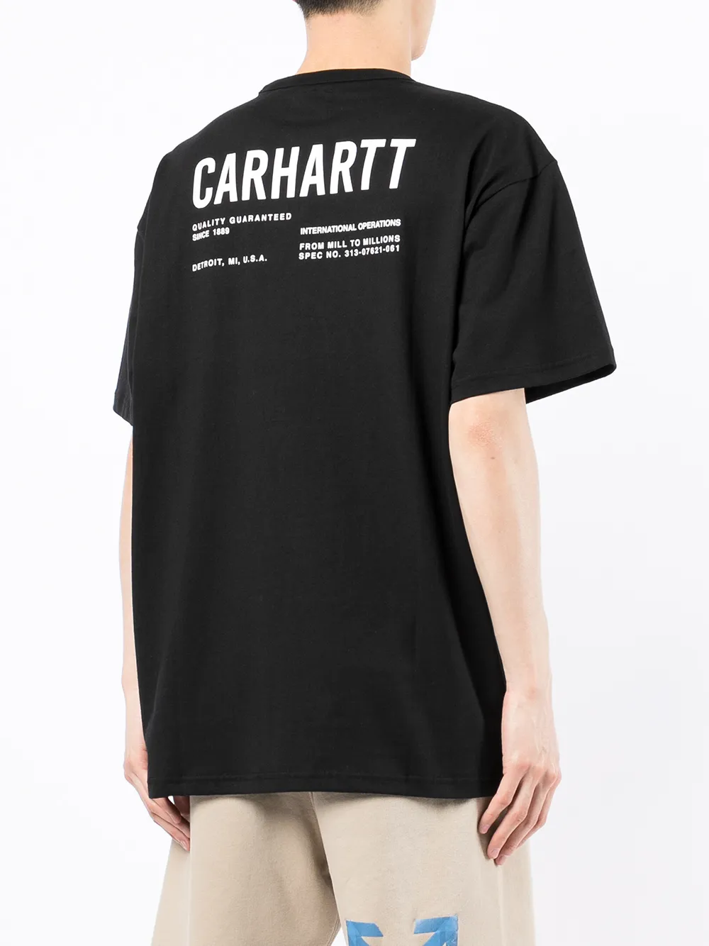 фото Carhartt wip футболка с логотипом