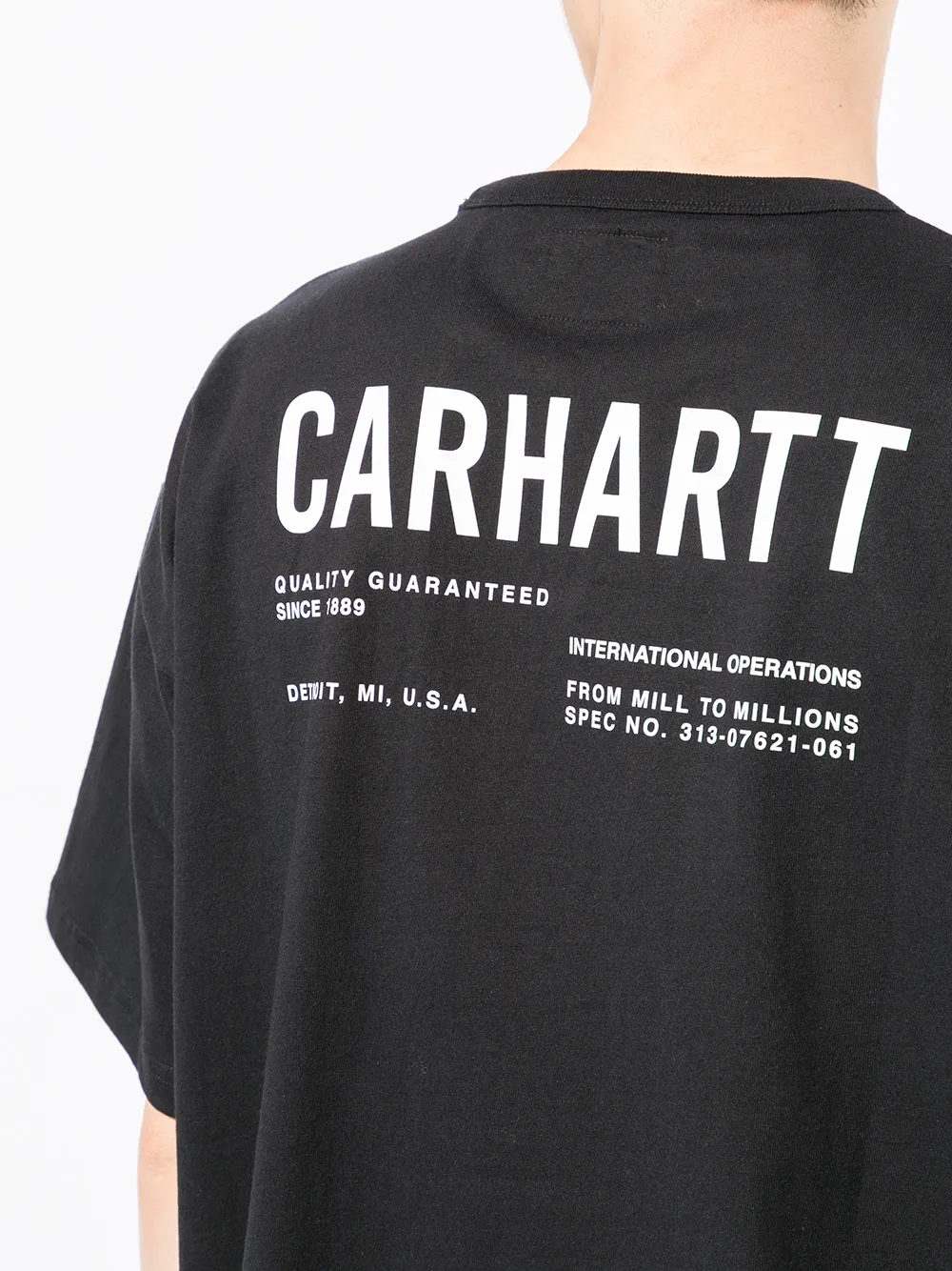 фото Carhartt wip футболка с логотипом