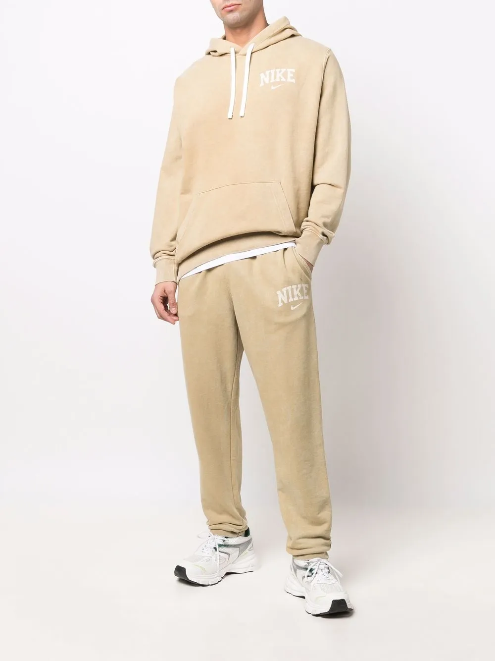 nike cotton blend track pants