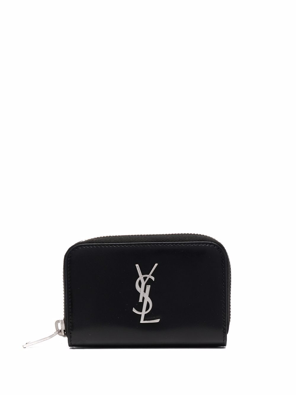 фото Saint laurent кошелек на молнии с логотипом ysl