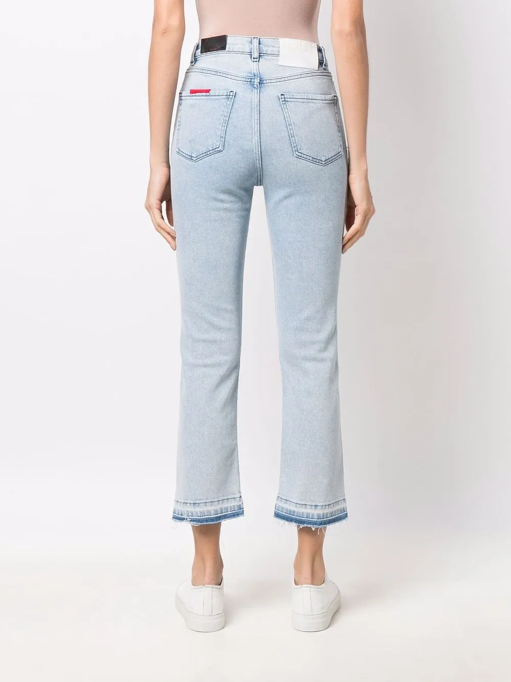 HUGO Straight jeans Blauw