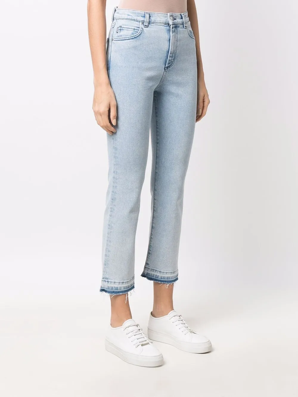 HUGO Straight jeans Blauw