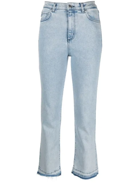 HUGO cropped straight-leg jeans 