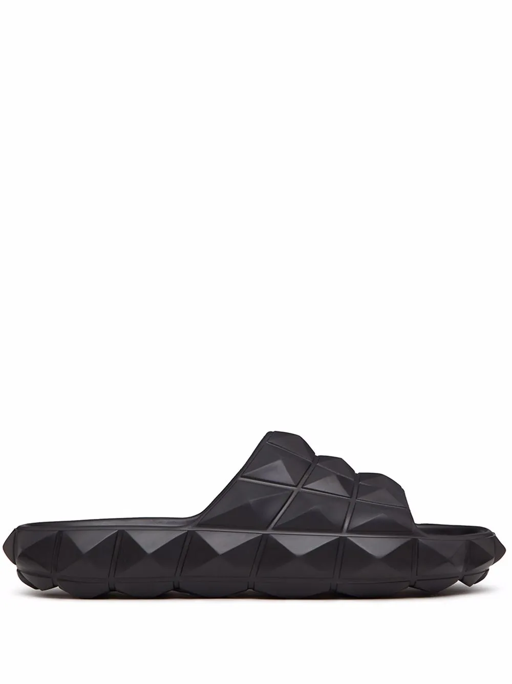 

Valentino Garavani sandalias Roman Stud planas - Negro