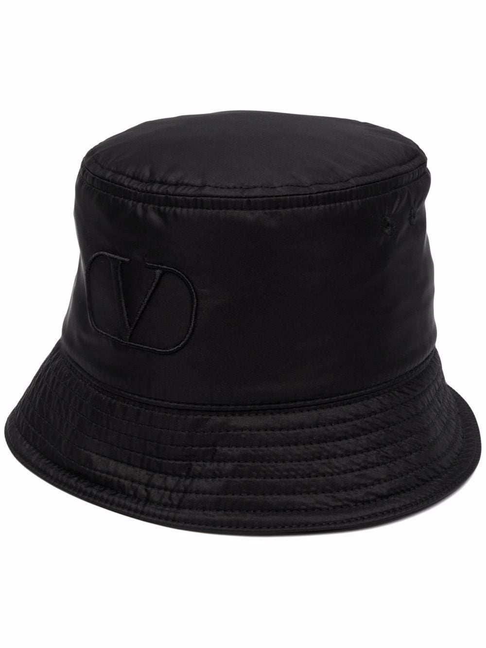Valentino Garavani Vlogo Bucket Hat In Black