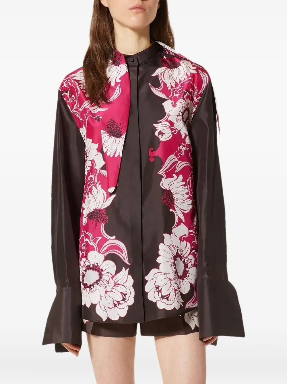 Valentino Garavani floral pattern shirt | Tops | Image 3