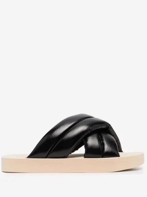 Proenza Schouler Sandália com tiras cruzadas