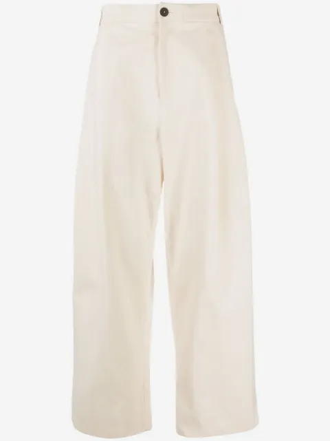Studio Nicholson Sorte wide-leg pleated trousers