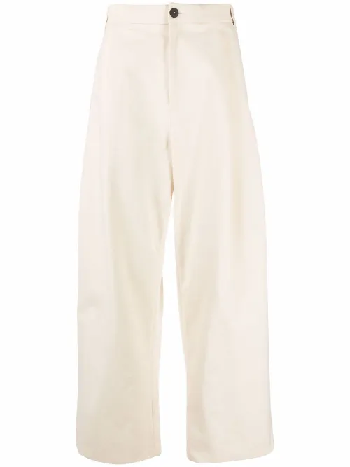 Pantalon Sorte ample à design plissé - Studio Nicholson - Modalova