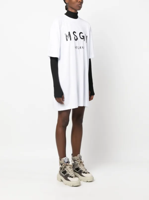 新品☆MSGM  Tシャツ ワンピース MSGM ロゴ Tシャツ 通販 - FARFETCH