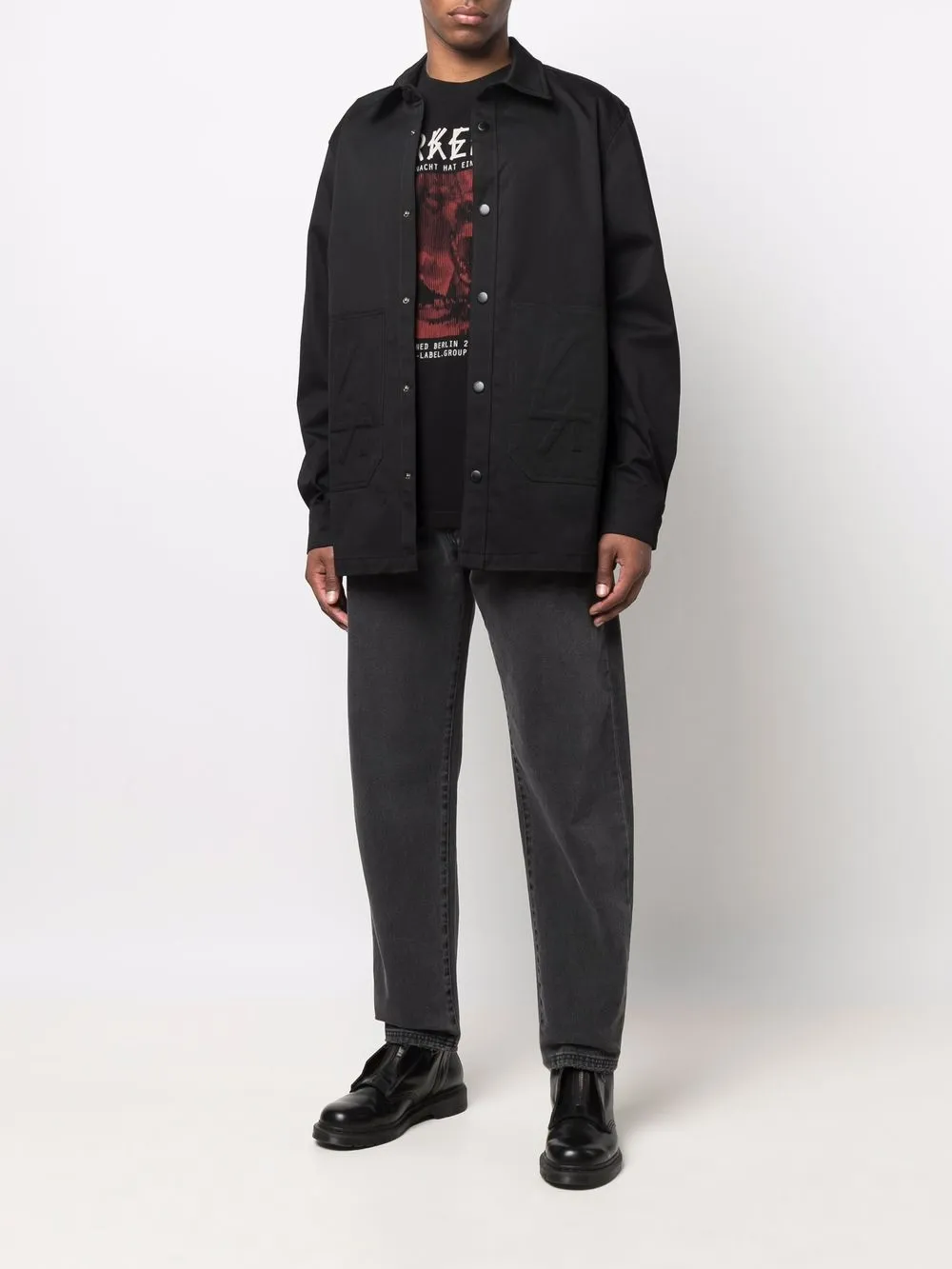 44 LABEL GROUP Straight jeans - Grijs