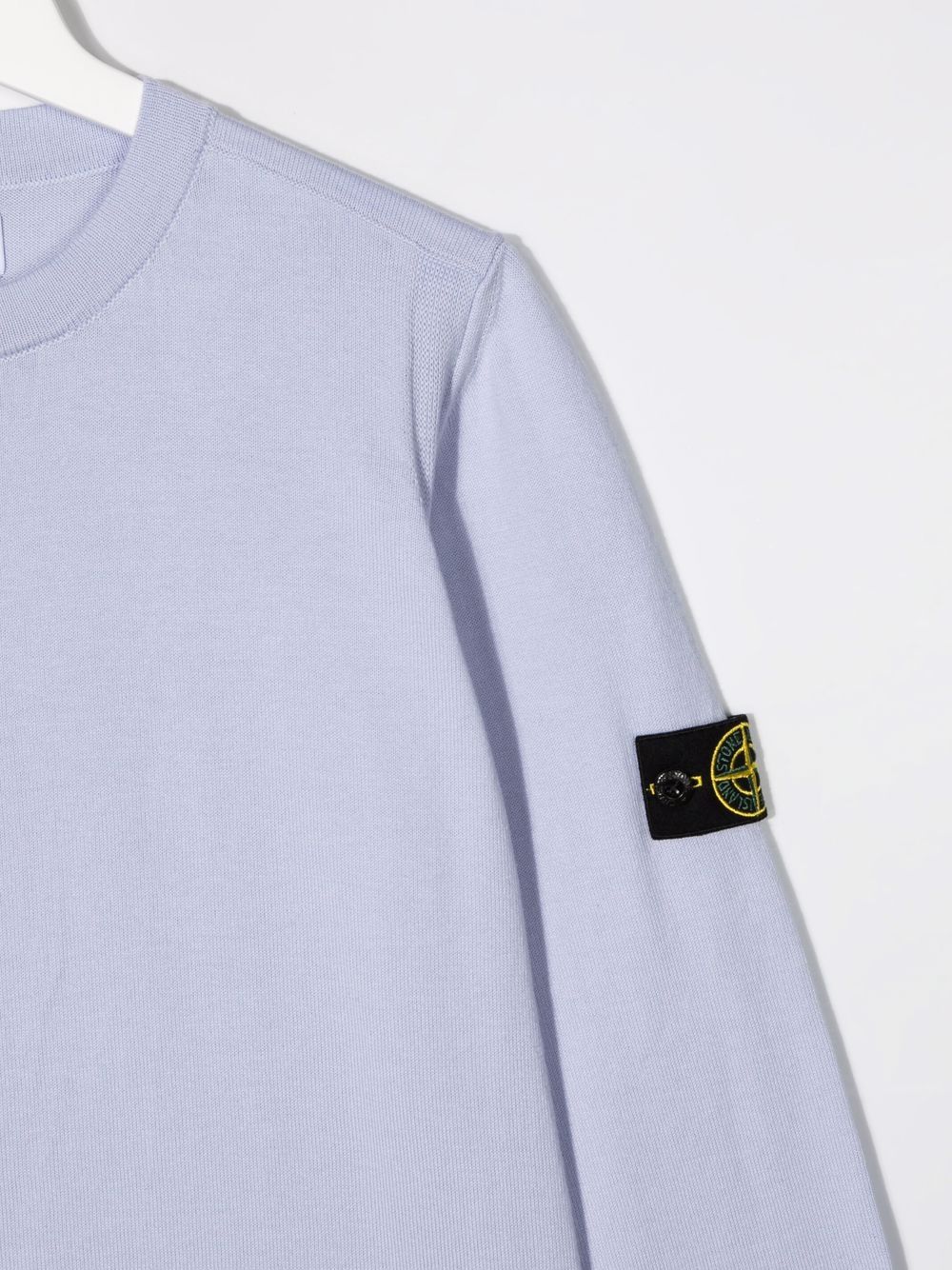 фото Stone island junior толстовка с нашивкой-логотипом