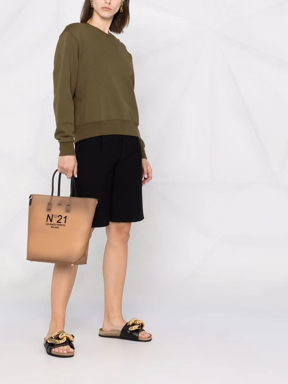 фото Nº21 сумка-тоут shopping santo spirito