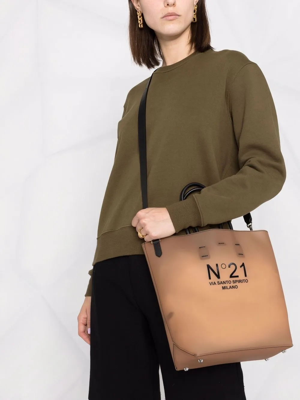 фото Nº21 сумка-тоут shopping santo spirito