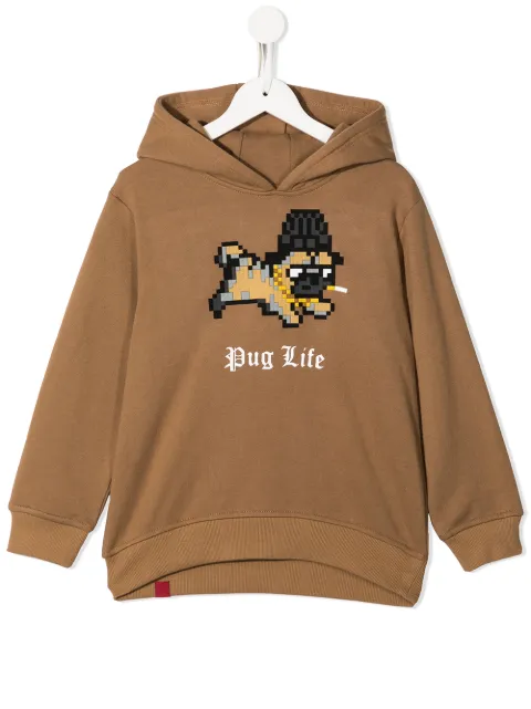 Mostly Heard Rarely Seen 8-Bit graphic-print cotton hoodie