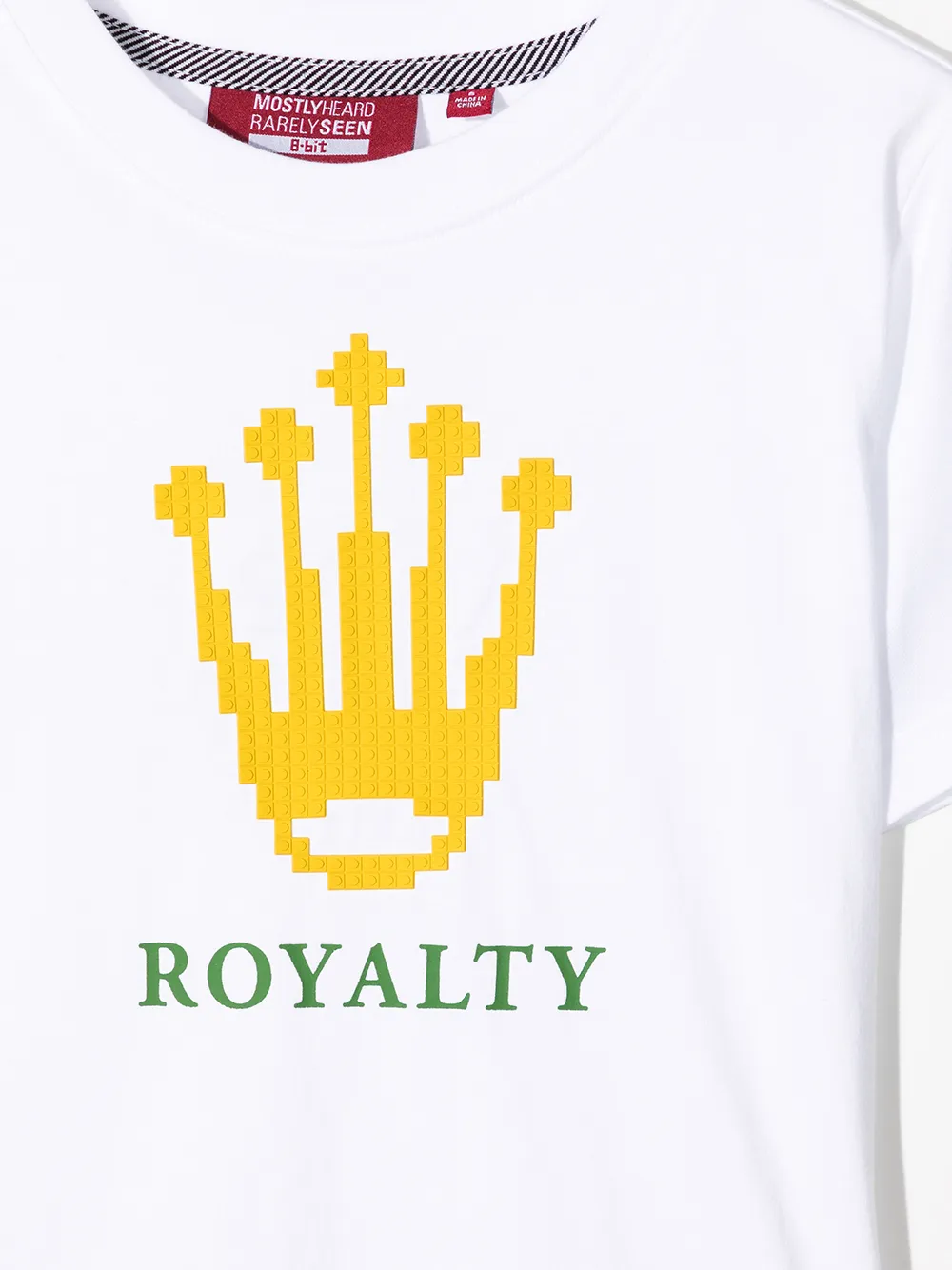  Mostly Heard Rarely Seen 8-bit Graphic-print T-shirt - White 