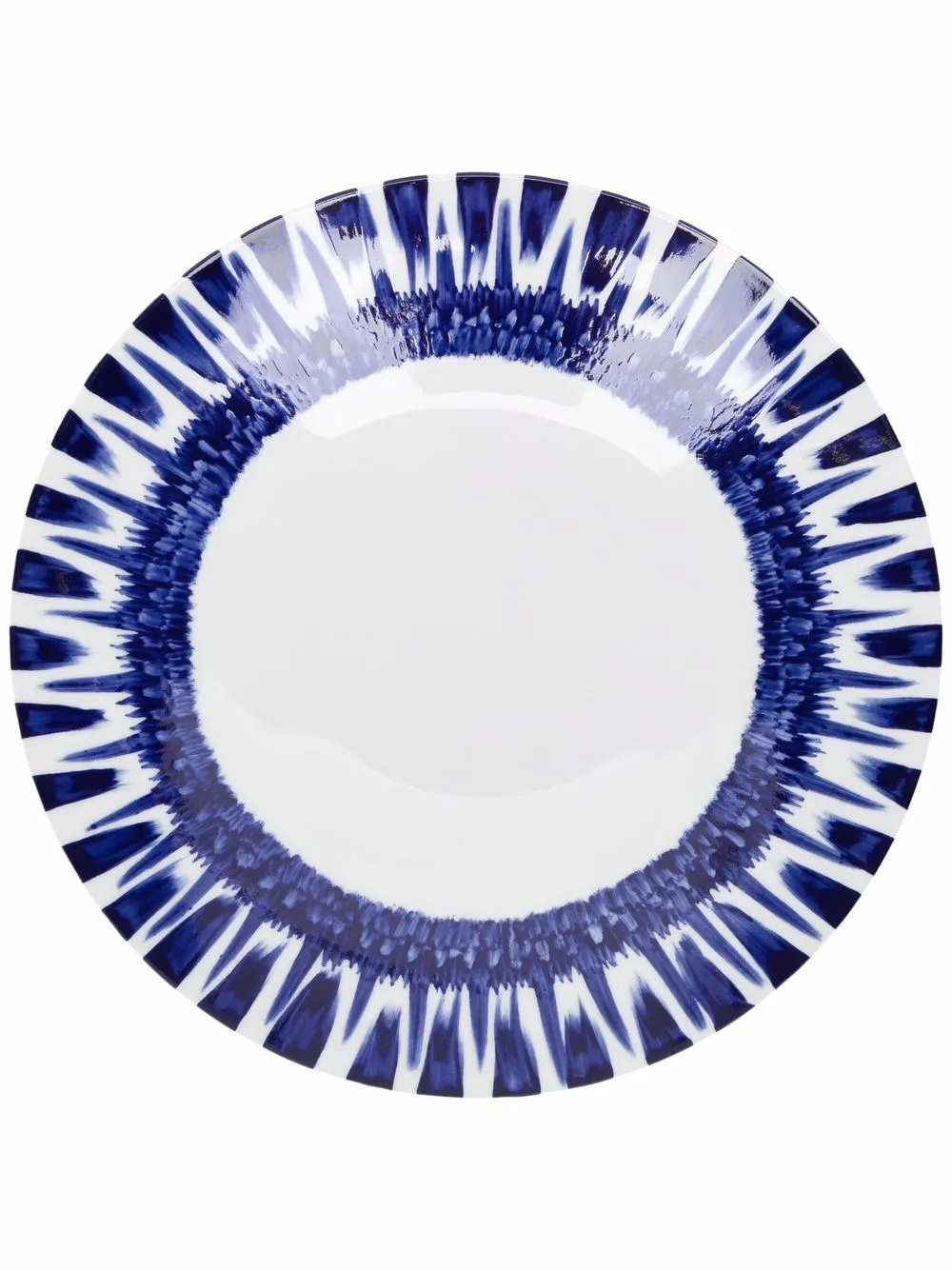 

Bernardaud tie-dye detail plate - Blue