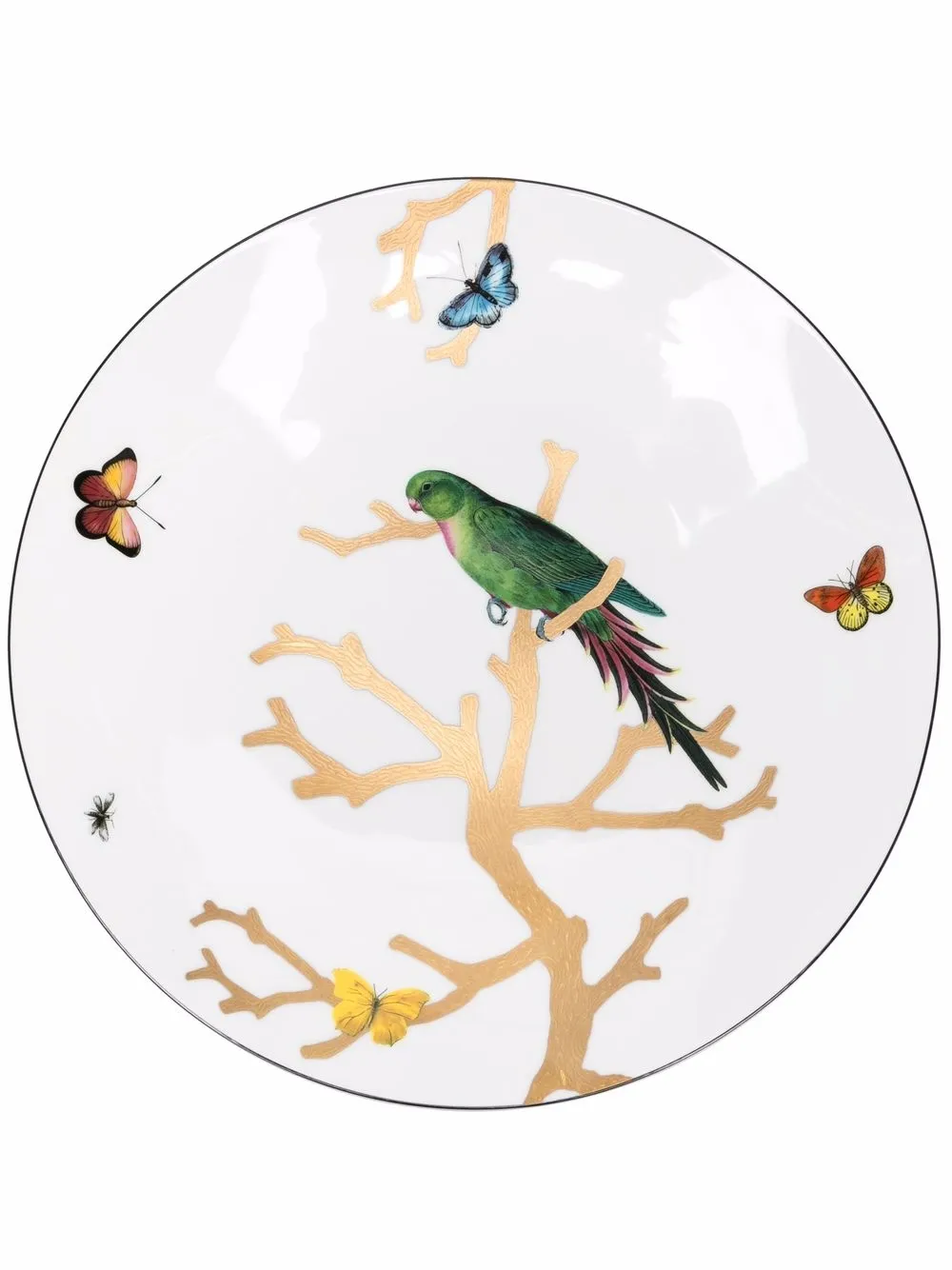 

Bernardaud Aux Oiseaux dinner plate - White