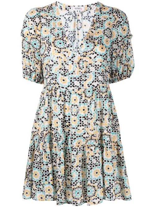 Robe courte Telem à imprimé graphique - lemlem - Modalova