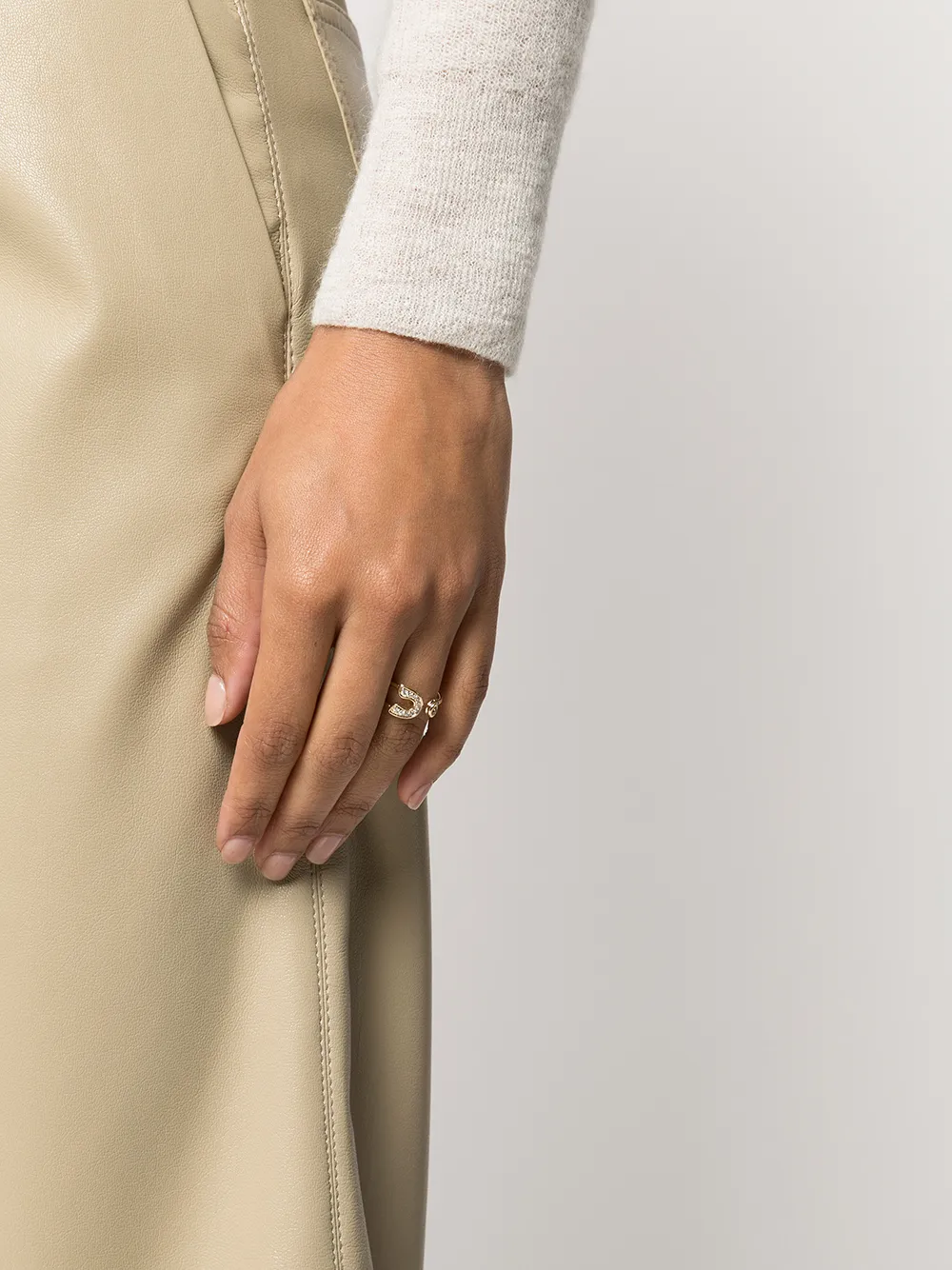 Sydney Evan 14kt geelgouden ring