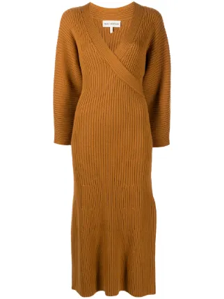 Mara Hoffman Samira ribbed-knit Wrap Dress - Farfetch