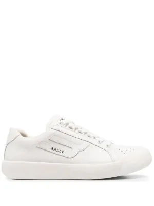 white bally sneakers