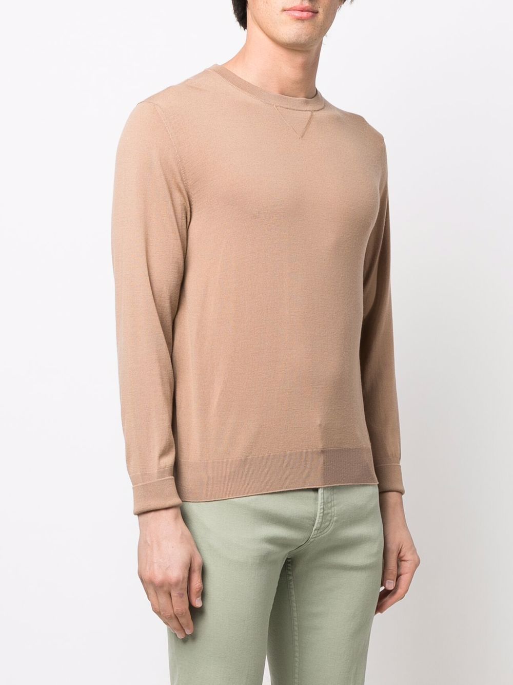 фото Eleventy crew neck wool jumper