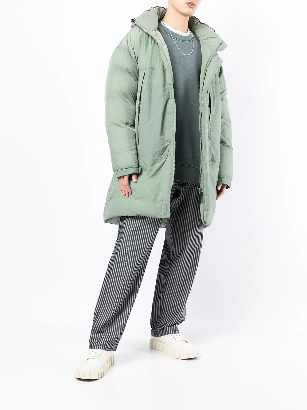 фото Carhartt wip пуховик с капюшоном