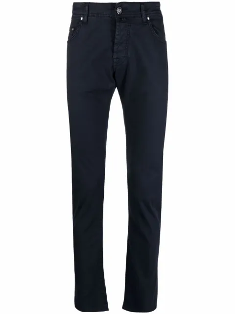 Jacob Cohën low-rise skinny trousers