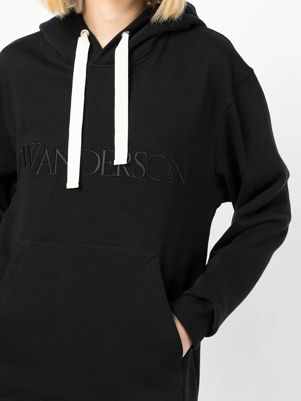 фото Jw anderson худи с вышитым логотипом