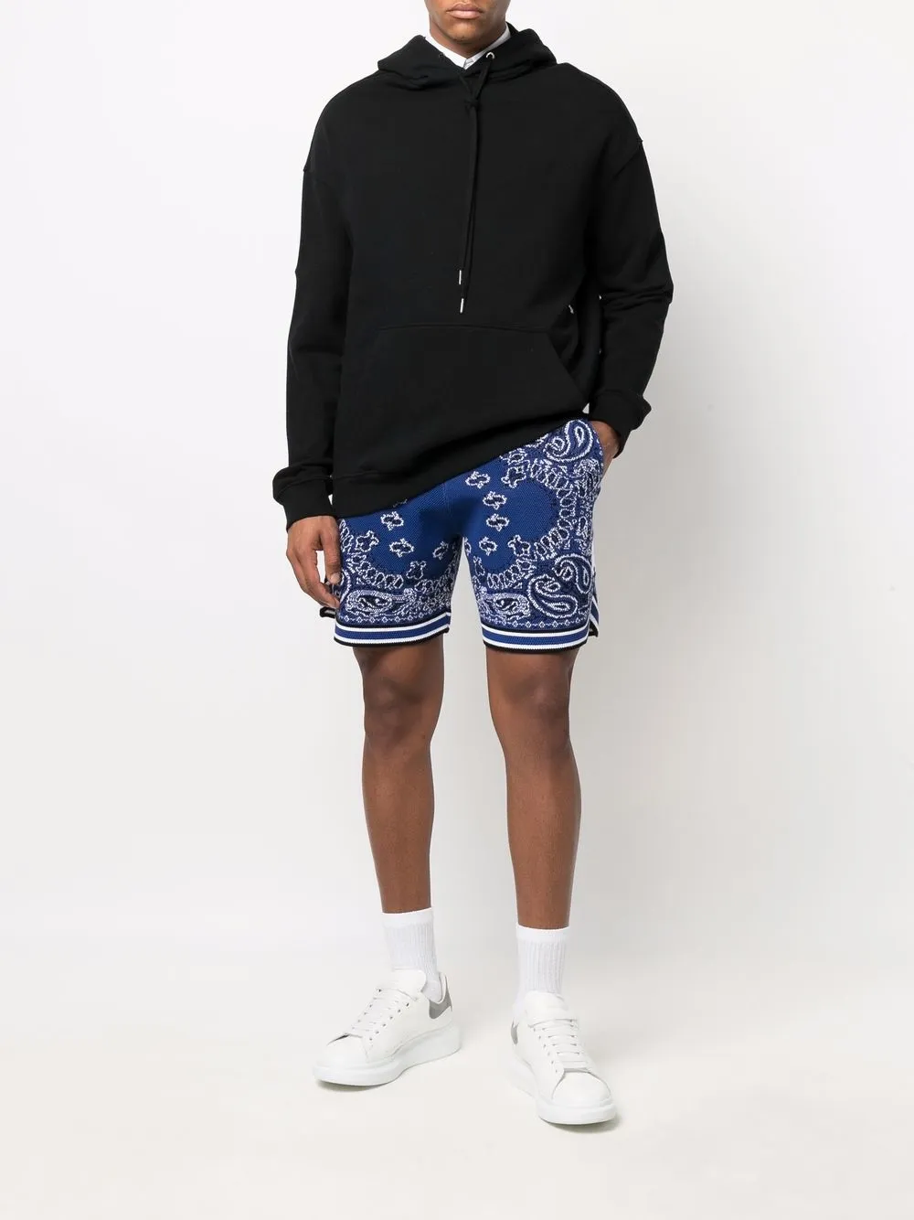 AMIRI bandana-print track shorts | Track & Running Shorts | Image 2