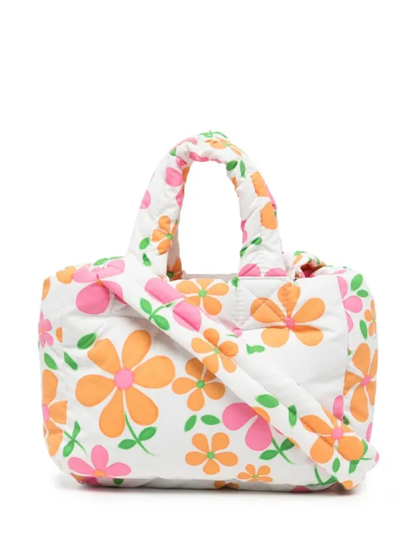 floral print shoulder bags