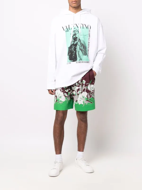 ショートパンツ Valentino Garavani Shorts Valentino Garavani ヴァレンティノ ドローストリング ショート