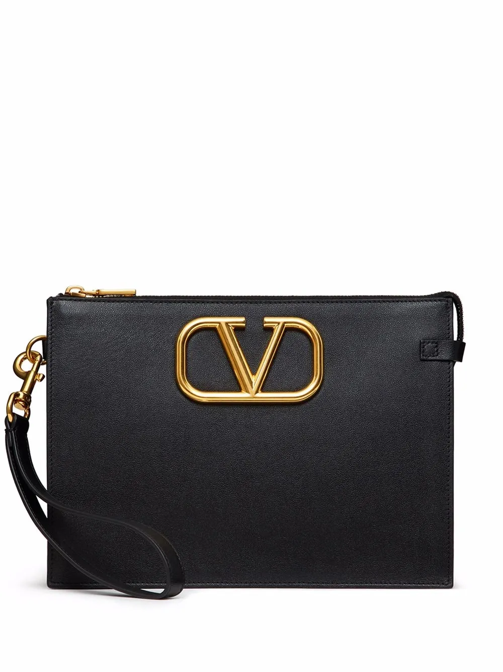 

Valentino Garavani bolsa de mano VLogo grande - Negro