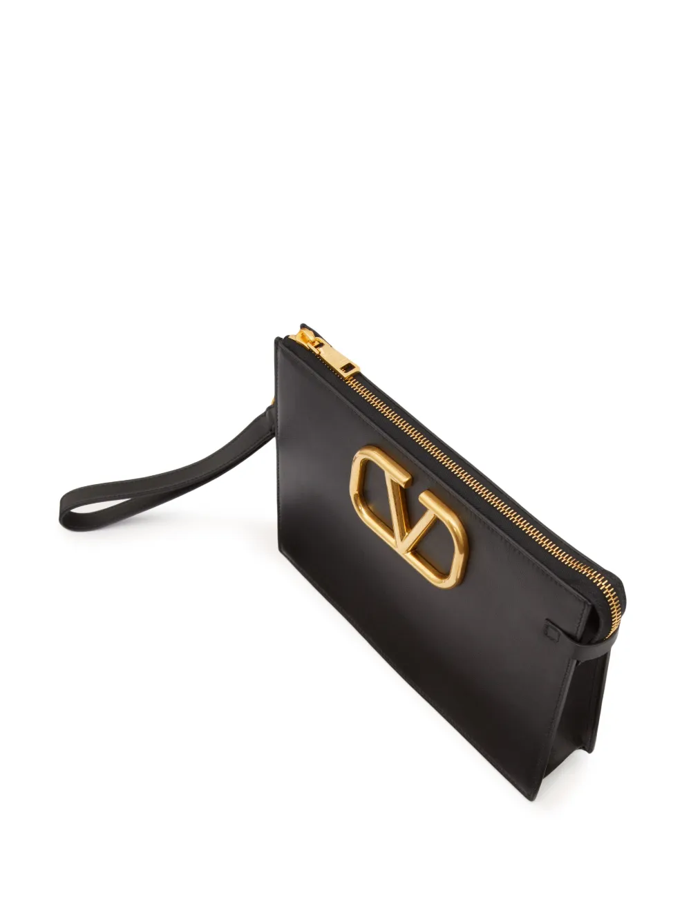 Valentino Garavani VLogo Signature Pouch | Black | FARFETCH KW