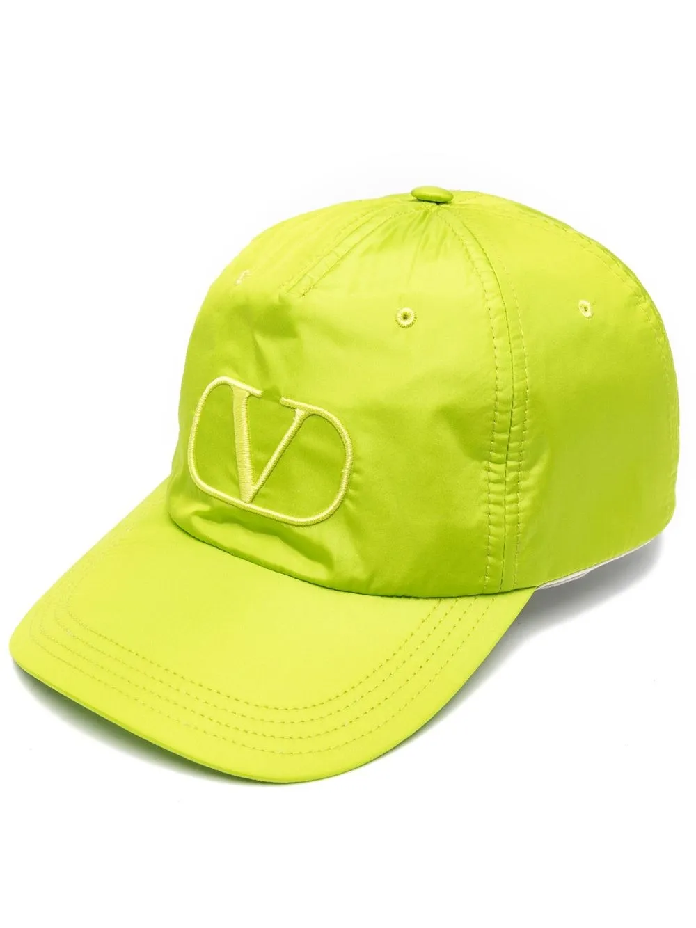 

Valentino gorra de béisbol con logo bordado - Verde