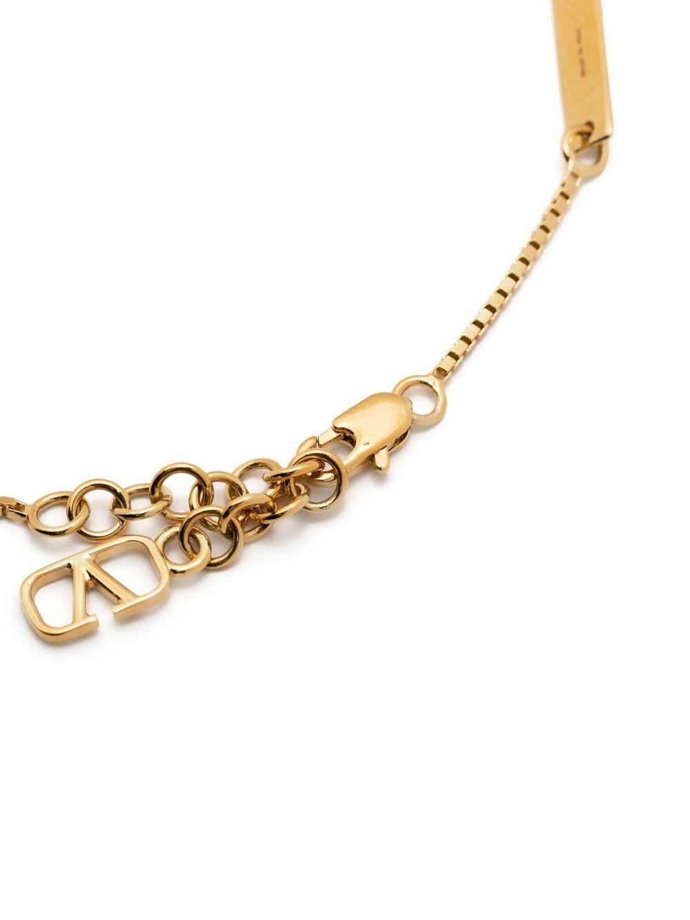 Shop Valentino Vlogo Signature Bracelet In Gold