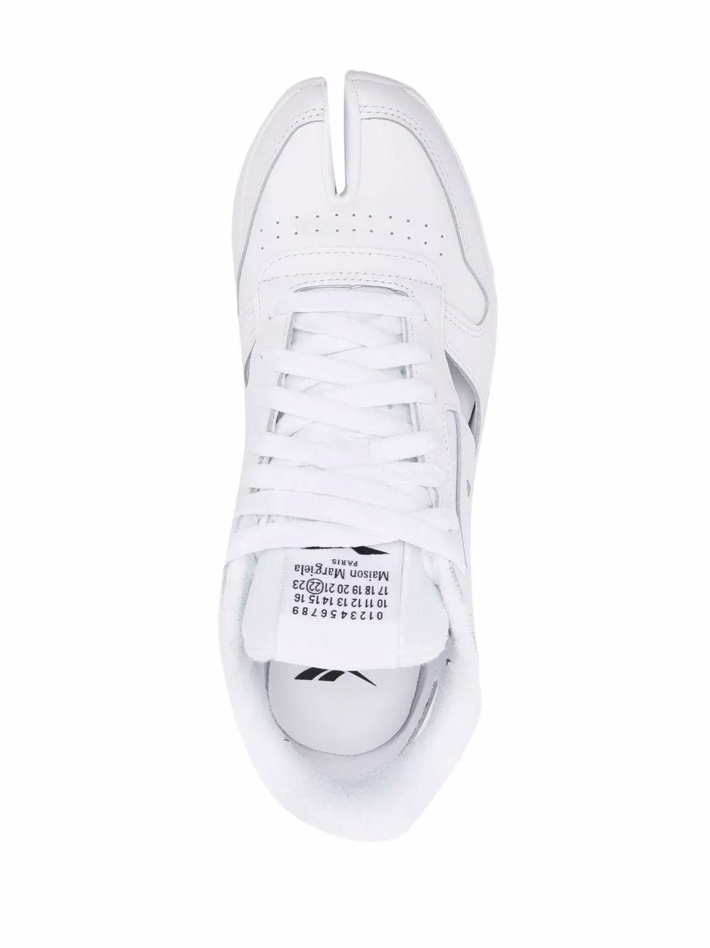 фото Maison margiela x reebok кроссовки tabi с вырезами