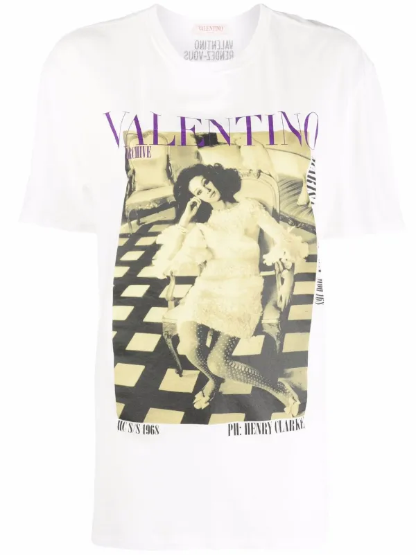 Valentino photograph-print Cotton T 