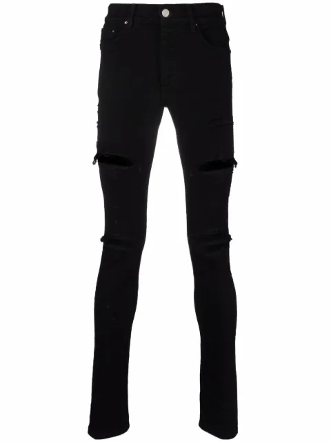 AMIRI jean skinny à effet usé