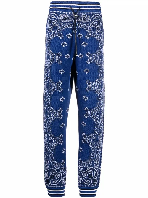 Pantalon de jogging à imprimé bandana - AMIRI - Modalova